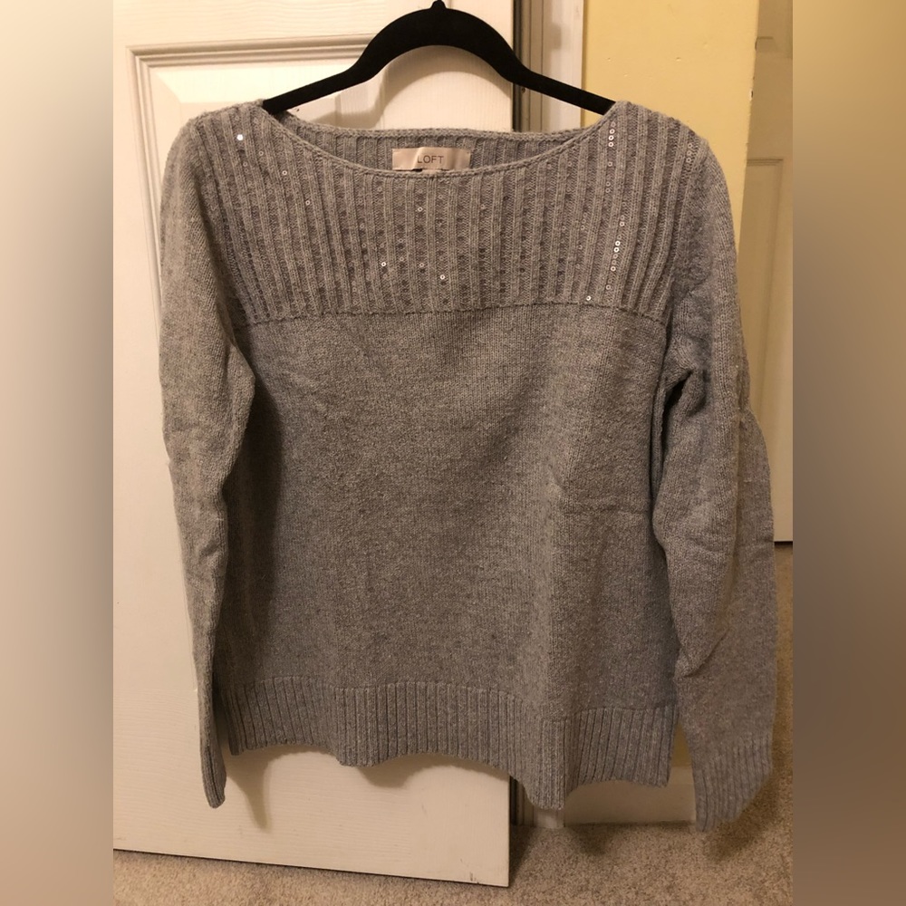 Loft Gray Sweater